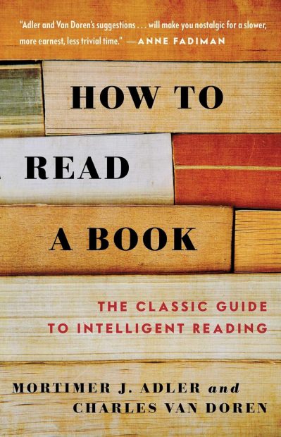 Cover of How to Read a Book: The Classic Guide to Intelligent Reading